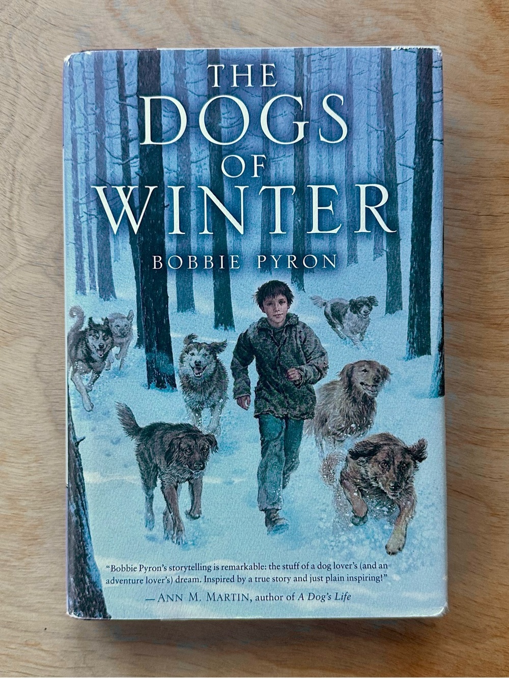 The Dogs of Winter Bobbie Pyron Hardcover Scholastic Fiction Book